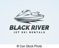 240x194 Water Ski Jet Bike Vector Abstract Background Concept Vector