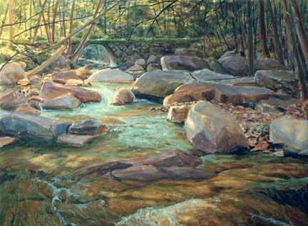 432x318 Painting The Flow, Color And Rhythm Of Water By William H. Hays