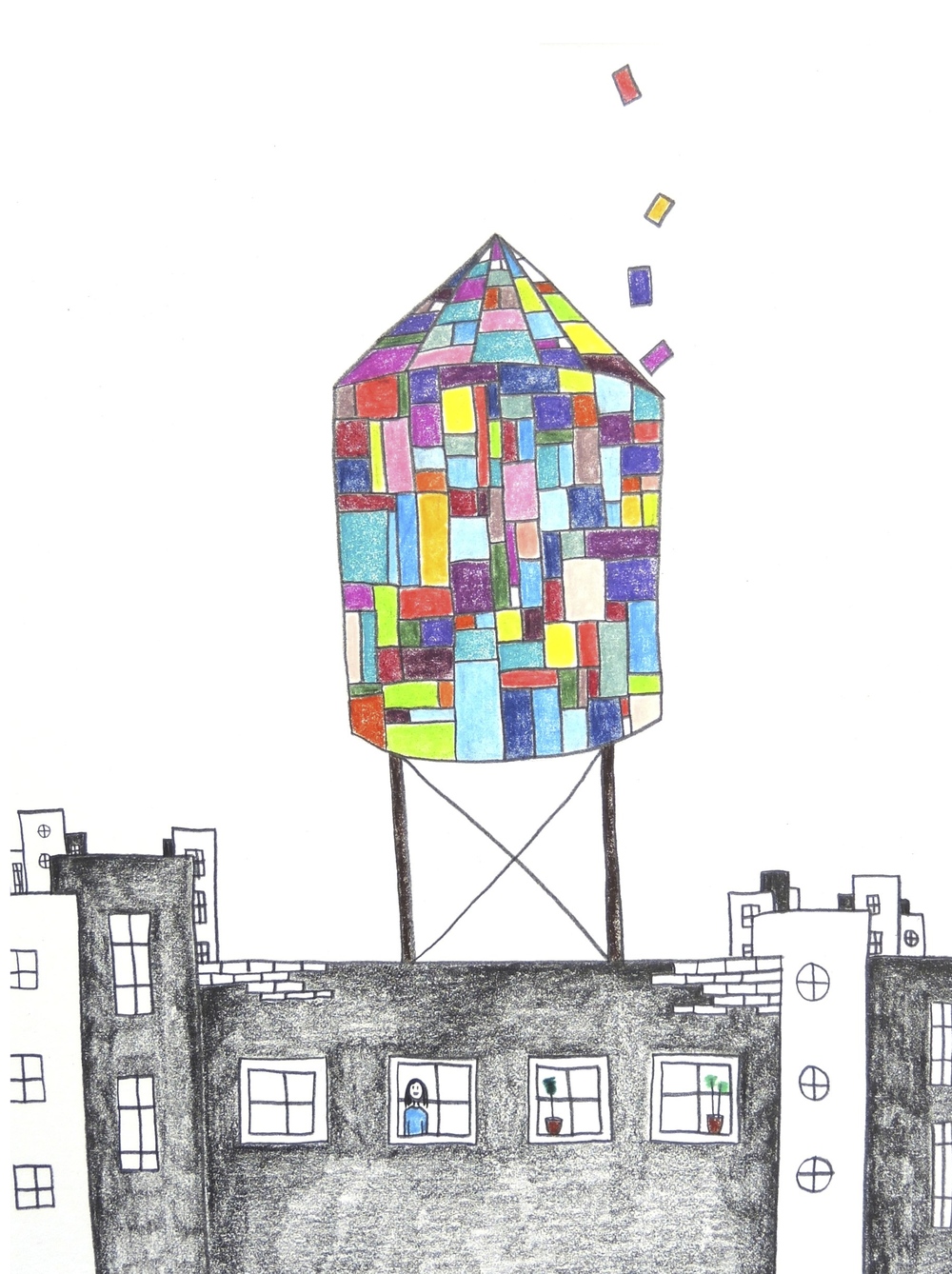 1000x1338 Tom Fruin Water Tower