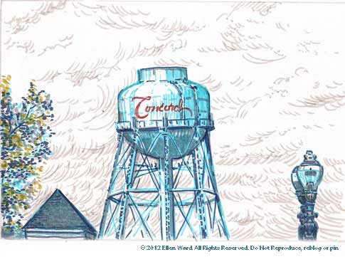 485x361 Landscape Drawing Roughsketch