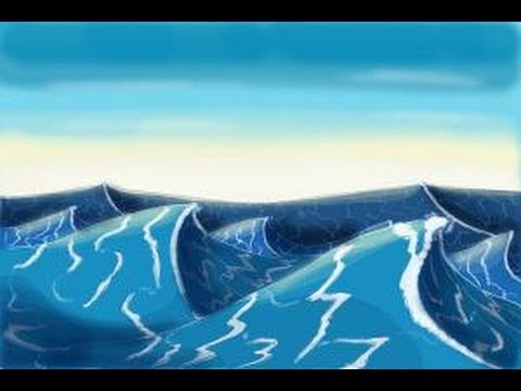 480x360 How To Draw Ocean Waves