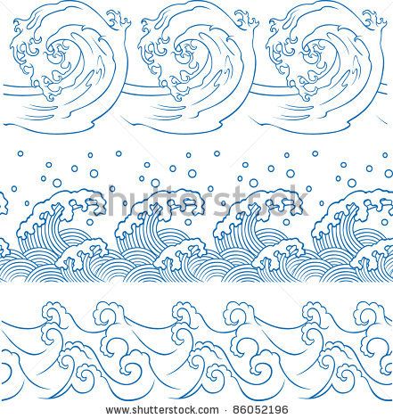 441x470 Ocean Wave Japanese Art Save A Lightbox Please Login