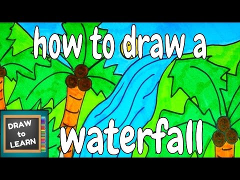 480x360 Waterfall Facts For Kids Amp How To Draw A Waterfall Lesson