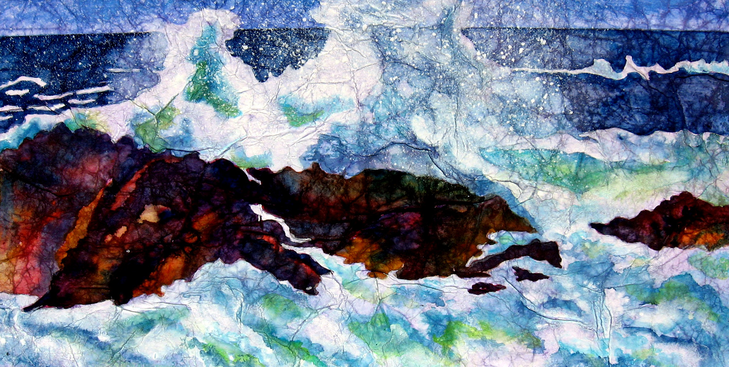 1500x755 Rocks And Waves Leslie White