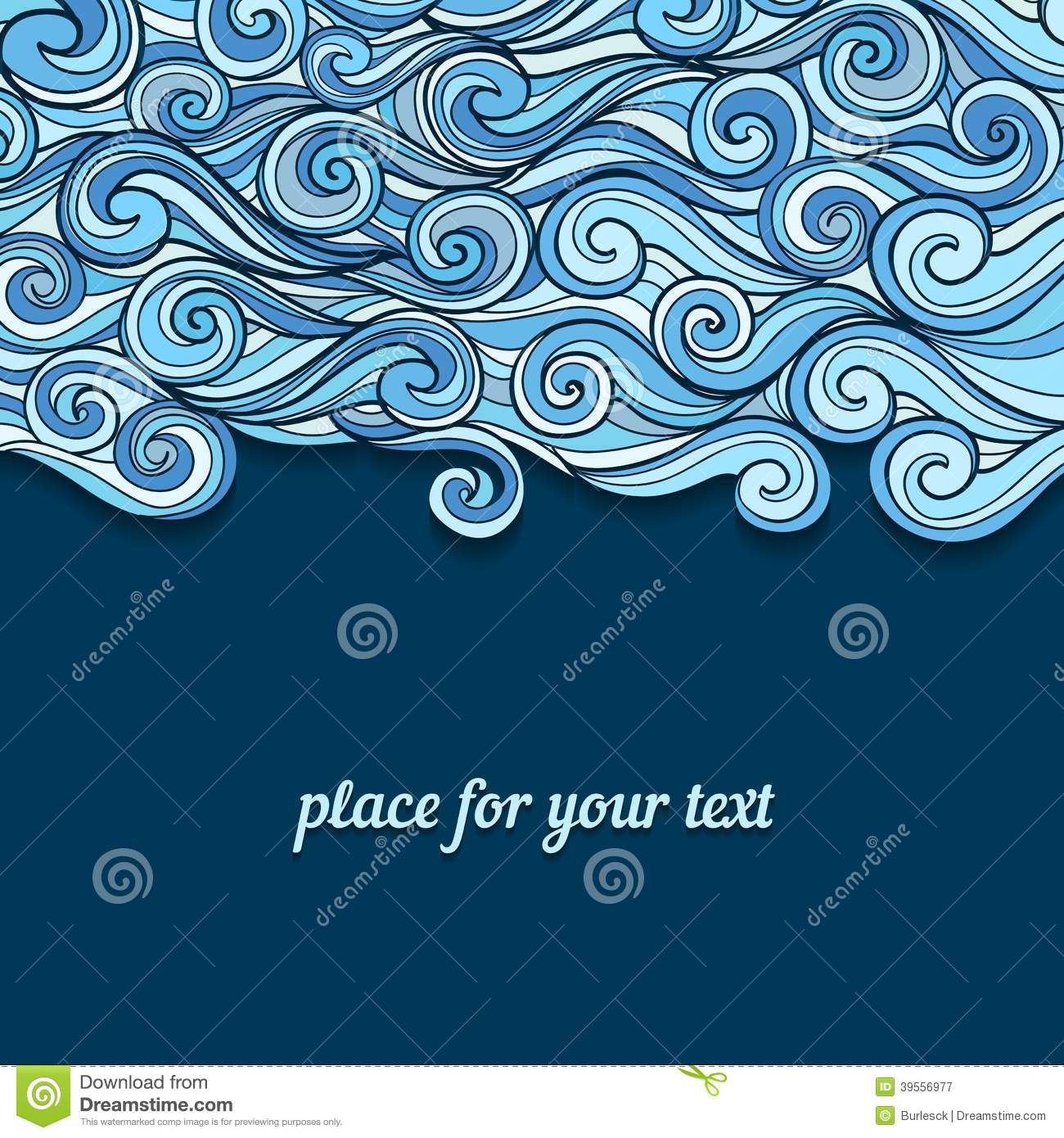 1300x1390 Waves Drawing