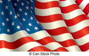 300x189 Waving American Flag Clipart And Stock Illustrations. 13,358