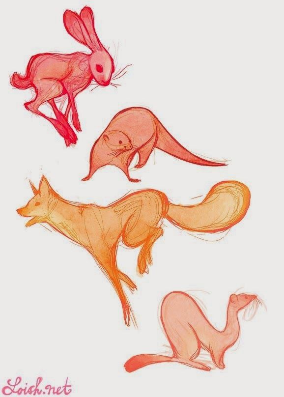 578x808 Thibaut Bachelier Loish Hare Tattoo Character