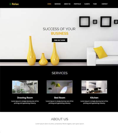 400x450 Free Website Templates And Bootstrap Themes