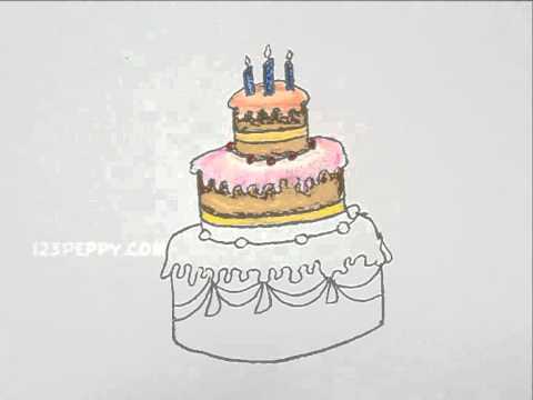 480x360 How To Draw A Wedding Cake
