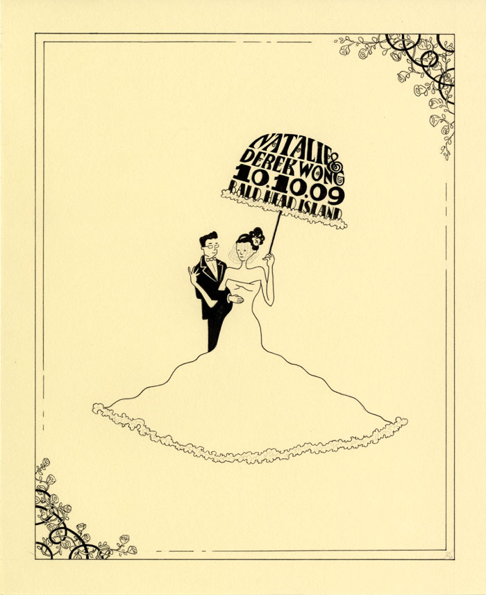 700x857 Soon To Be On Radio, For Now This Wedding Drawing