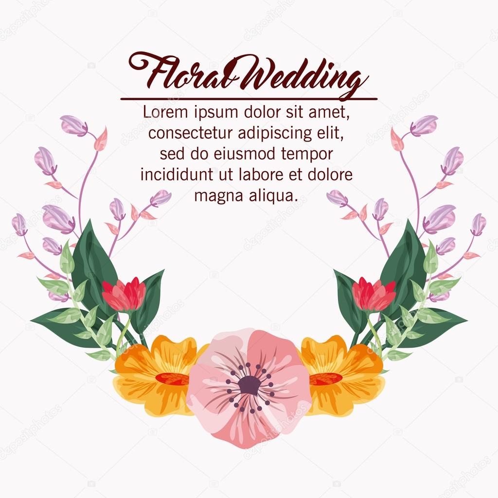 1024x1024 Drawing Flower Icon. Floral Wedding Design. Vector Graphic Stock