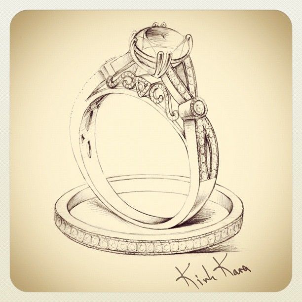 612x612 Drawings Of Wedding Rings Best 25 Engagement Ring Drawings Ideas