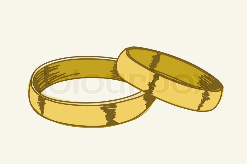 800x531 Rings Drawing Stock Photo Colourbox