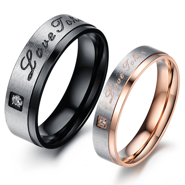 640x640 Korean Fashion Jewelry Fashion Drawing Gift Wedding Rings For Men