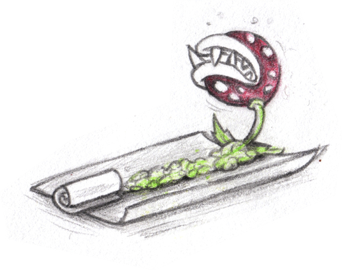 500x395 Mario Plant 2 By Trippy Toons Media Amp Culture Cartoon Toonpool