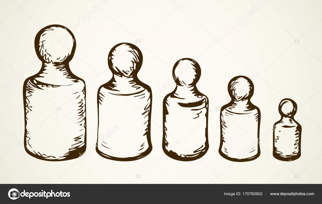 1024x650 Weights. Vector Drawing Stock Vector Marinka