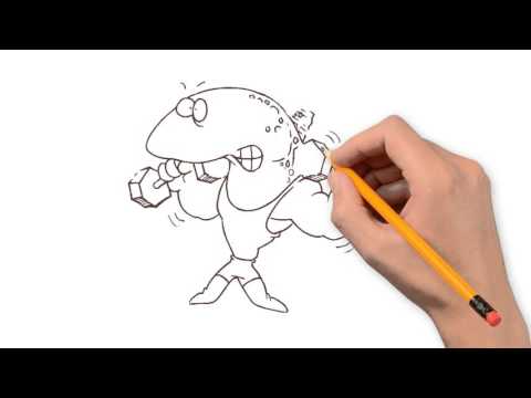 480x360 Weights, Dumbbells And Barbells With Pencil Things To Draw Step By