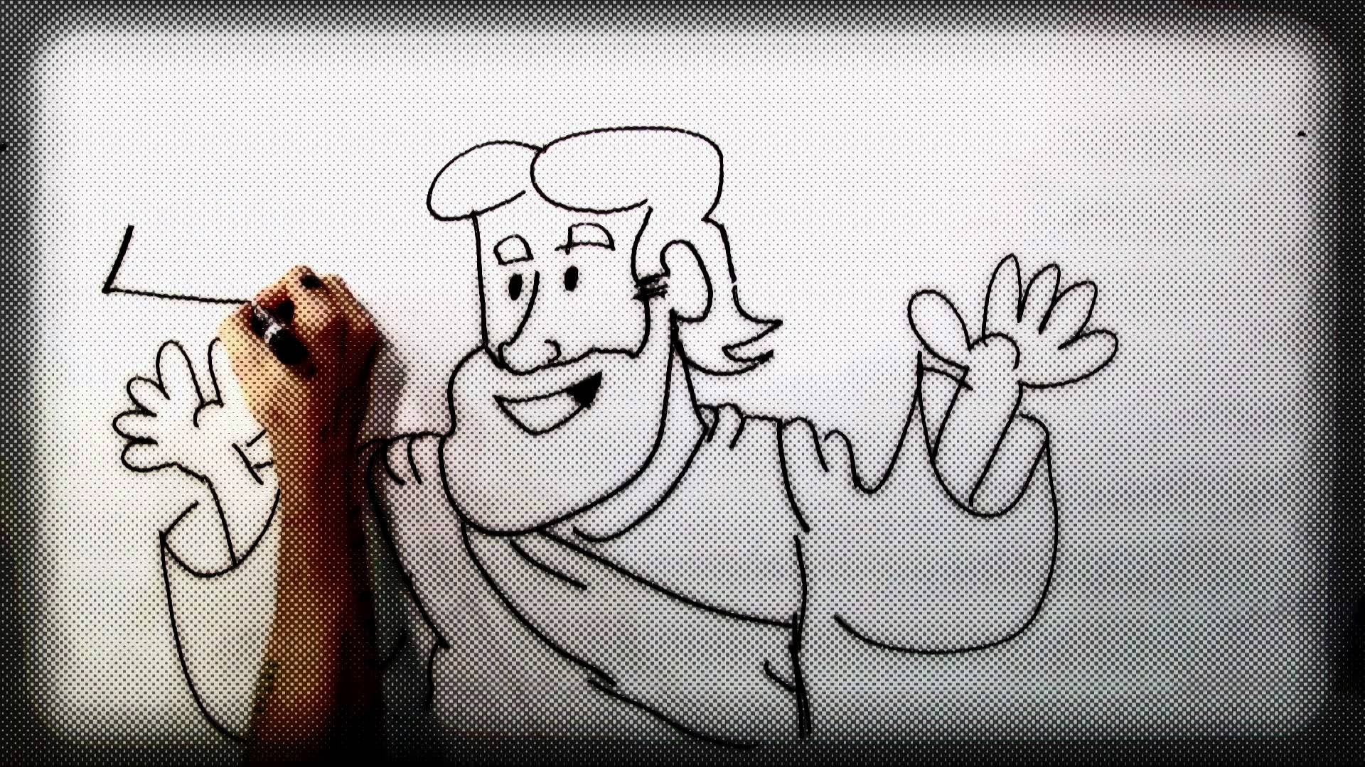 1920x1080 Welcome Drawing Video