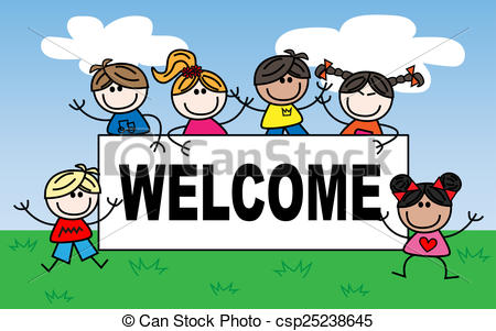 450x301 Welcome Mixed Ethnic Children. Freedom Diversity Header