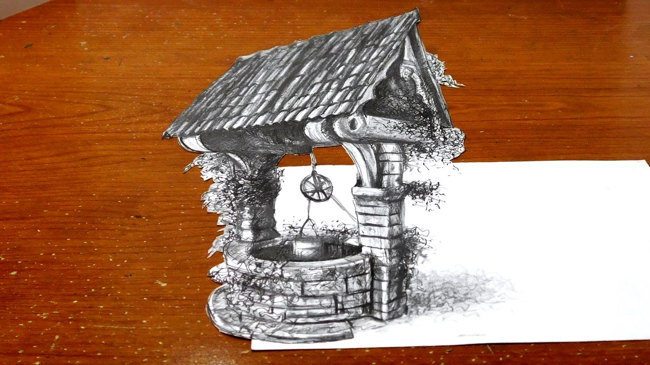 1280x720 Drawing A Wishing Well