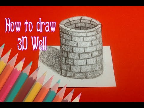 480x360 How To Draw 3d Well