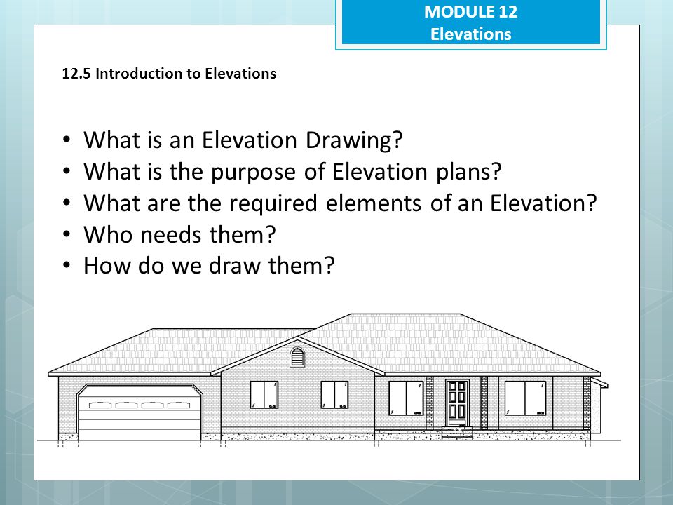960x720 Introduction To Residential Architecture