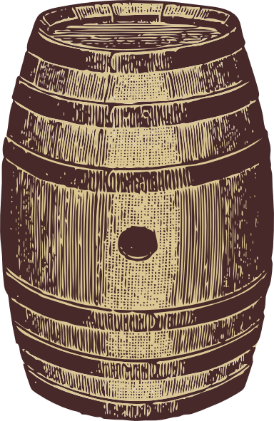 384x591 Wooden Barrel Clip Art