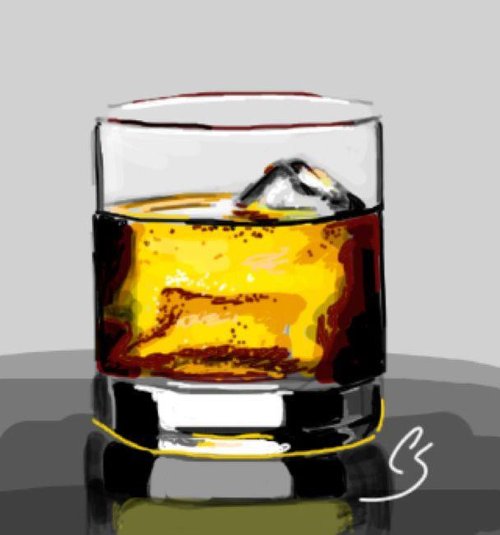 500x535 Whiskey Drawings