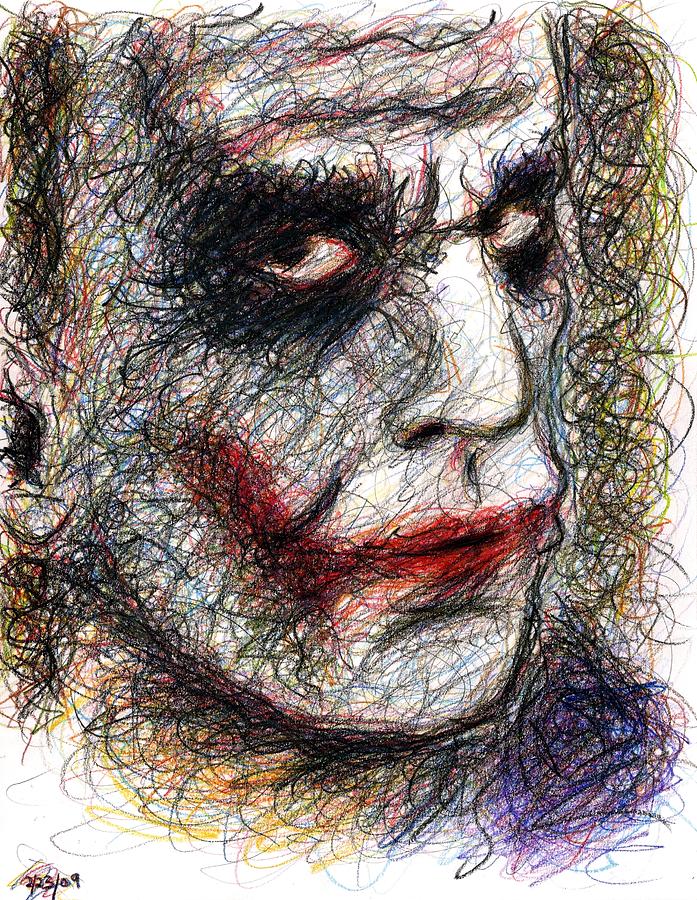 697x900 Why So Serious Drawings Fine Art America