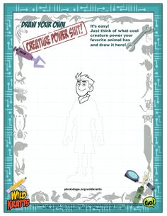 236x305 Draw A Line From The Animal To It's Habitat! Wild Kratts Activity