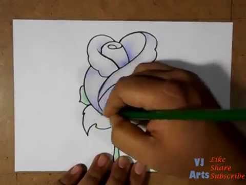480x360 How To Draw Roses