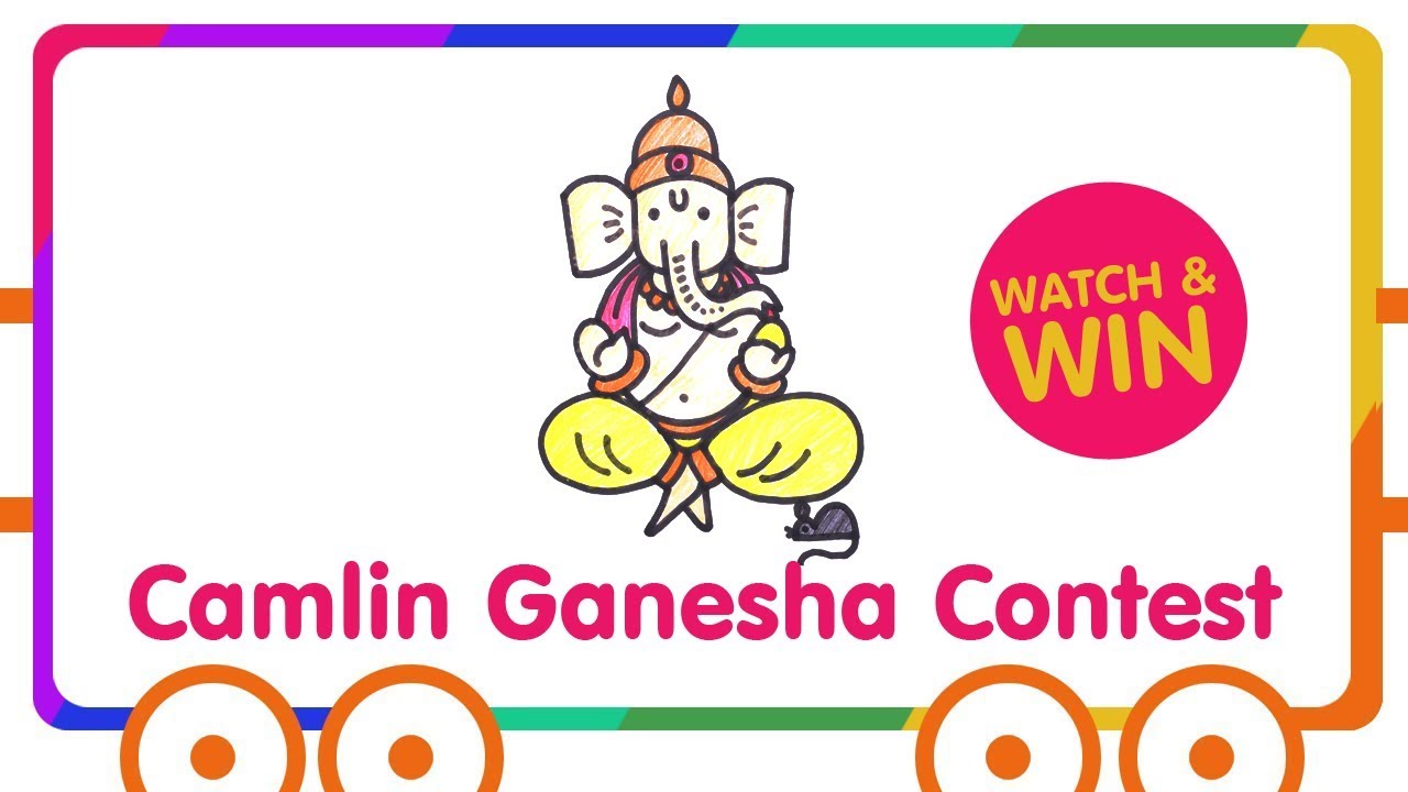1280x720 Lord Ganesh Drawing For Kids
