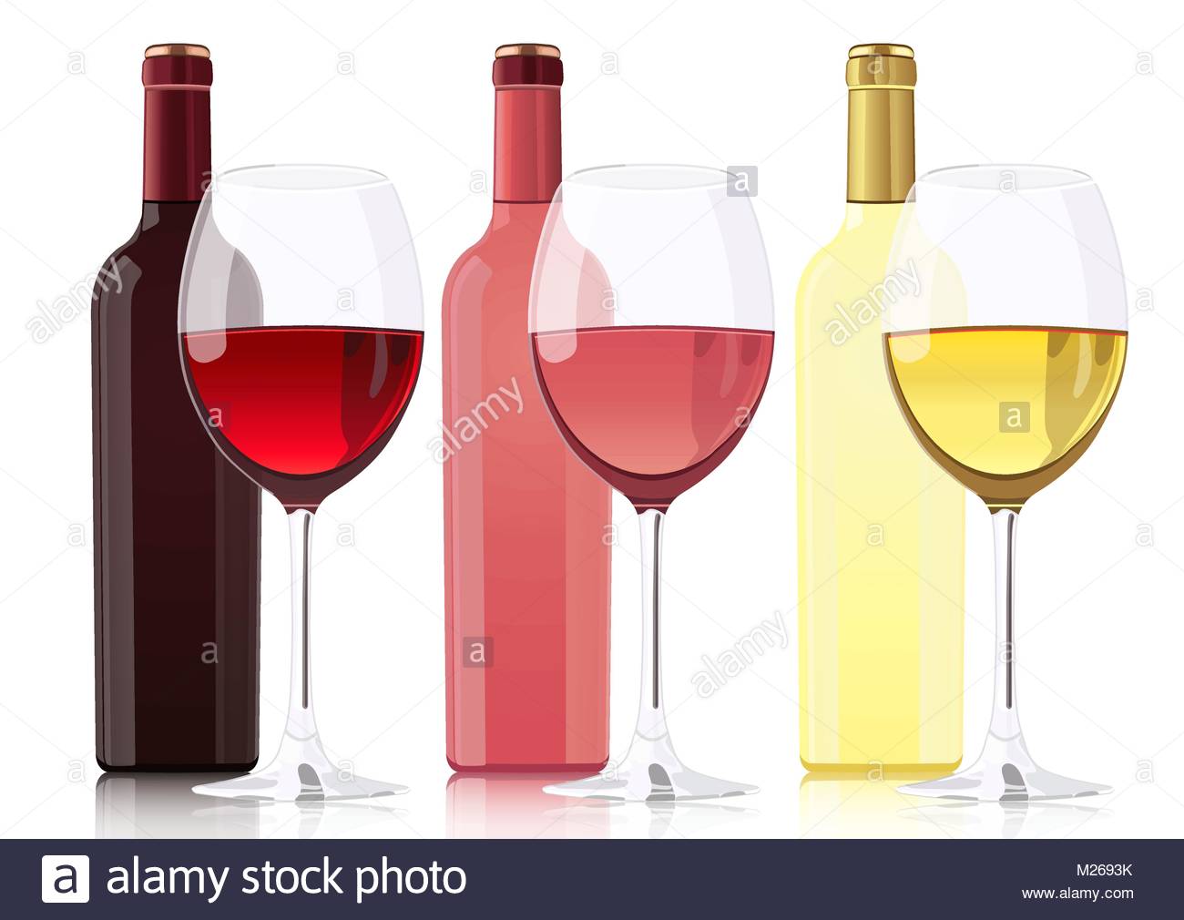 1300x1010 Set Of Bottles Of Different Types Of Wines. Bottle Of Red Wine