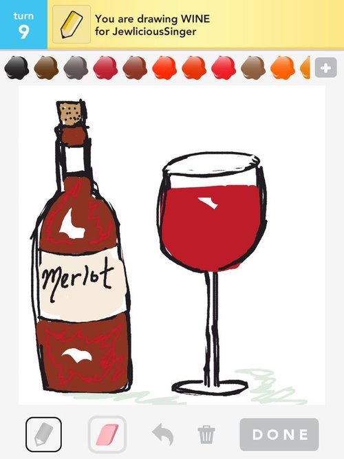 500x667 Wine Drawings