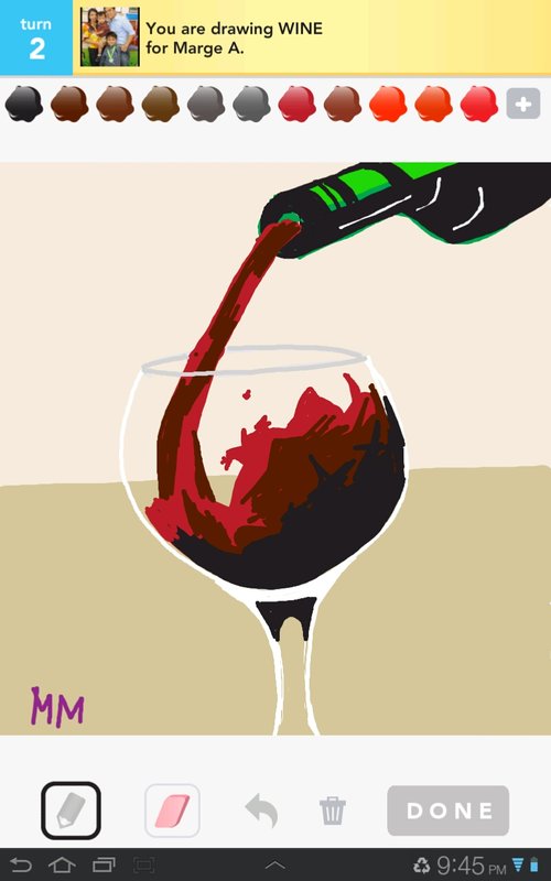 500x800 Wine Drawings