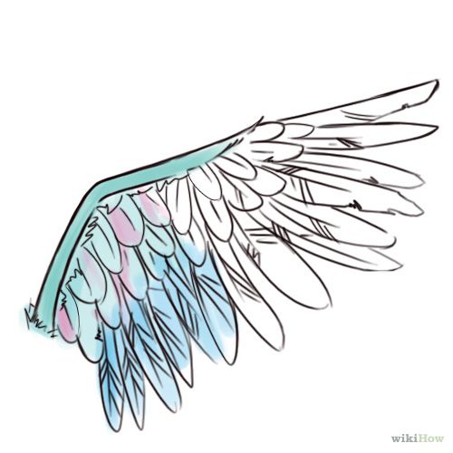 500x500 Draw Wings Drawings, Drawing Ideas And Sketches