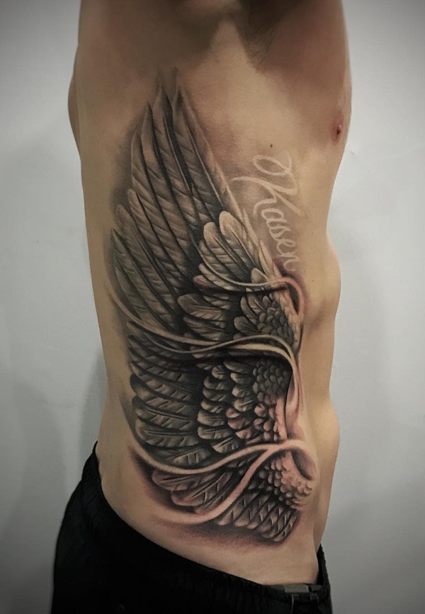 600x867 35 Breathtaking Wings Tattoo Designs Art And Design