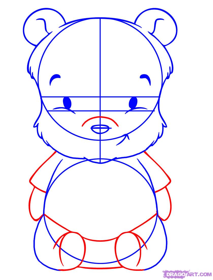 839x1100 How To Draw Baby Winnie The Pooh Step 5 We Need The Pooh