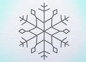 300x217 How To Draw Snowflake Archives