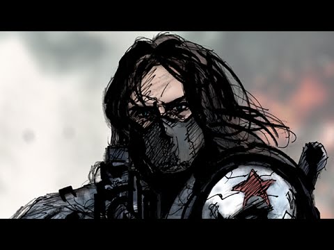 480x360 The Winter Soldier Speed Drawing