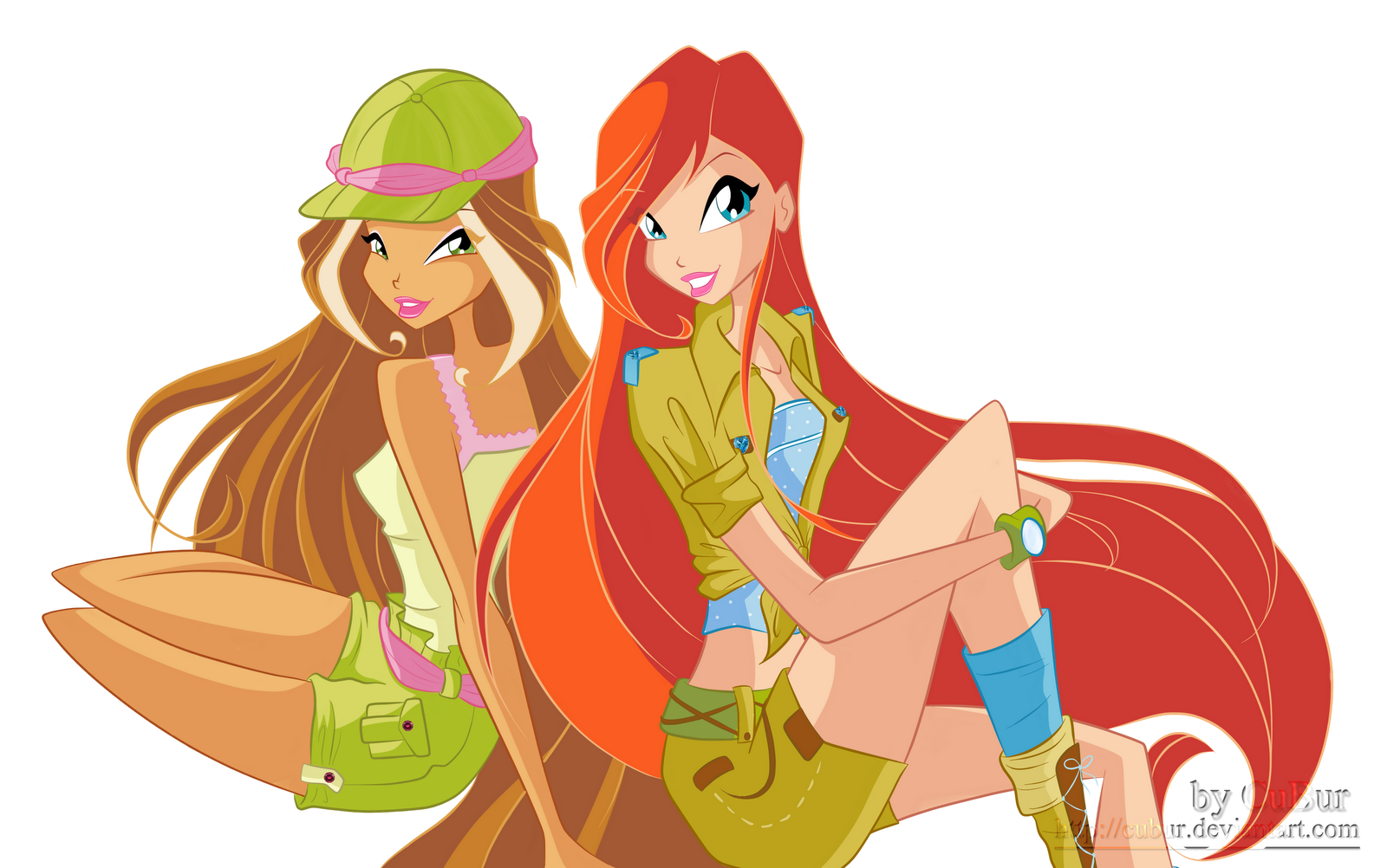 1600x1002 Cubur Drawings Winx Club