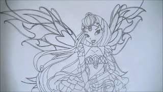 320x180 Winx Club Drawing Bloom