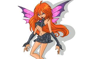 300x200 How To Draw Layla From Winx Club