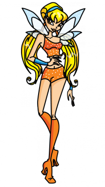 215x382 How To Draw Stella From Winx, Animated Series, Easy Step By Step