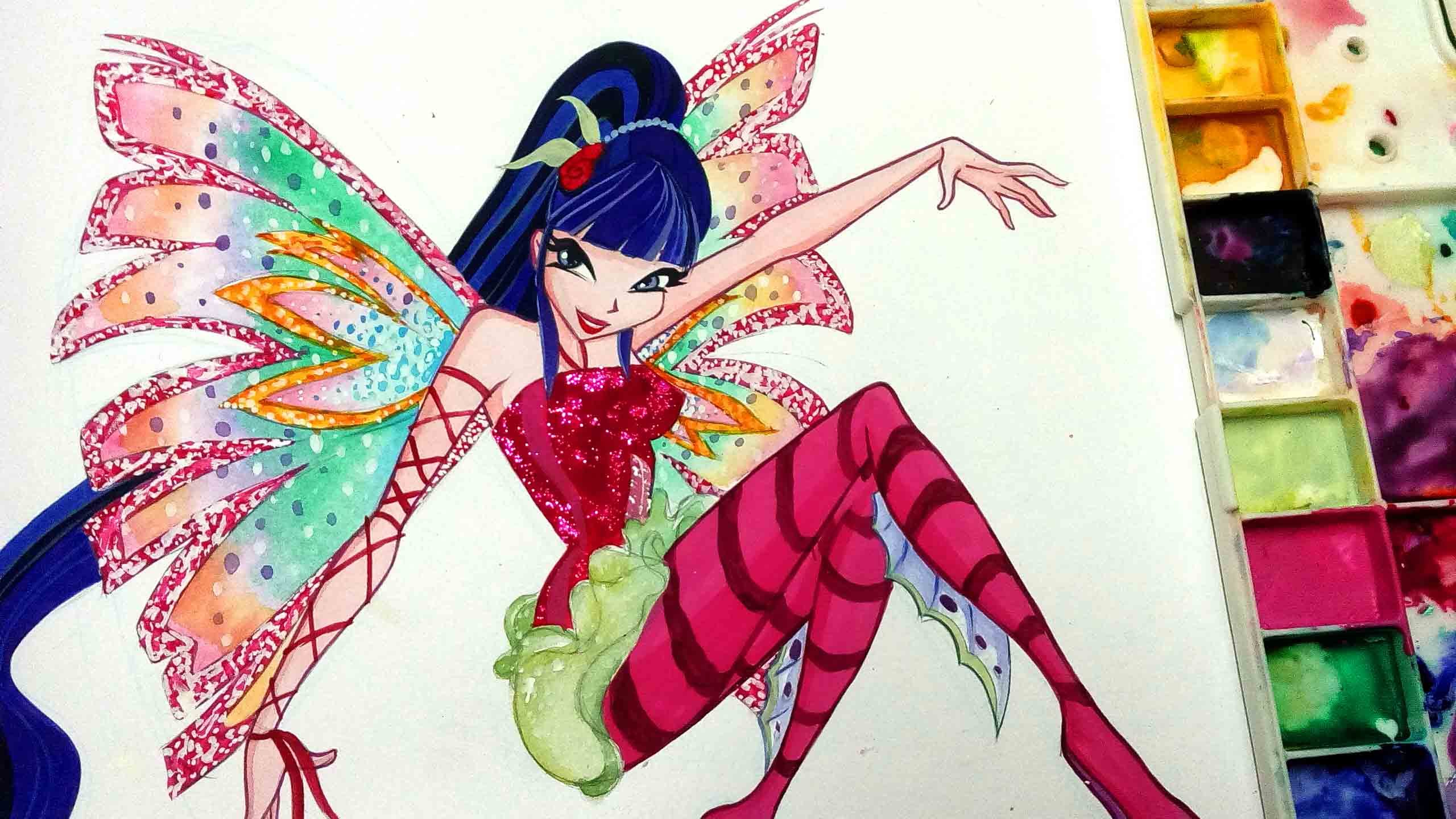 Winx Drawing at GetDrawings | Free download