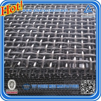 350x350 Standard Drawing For Wedge Crimped Wire Mesh