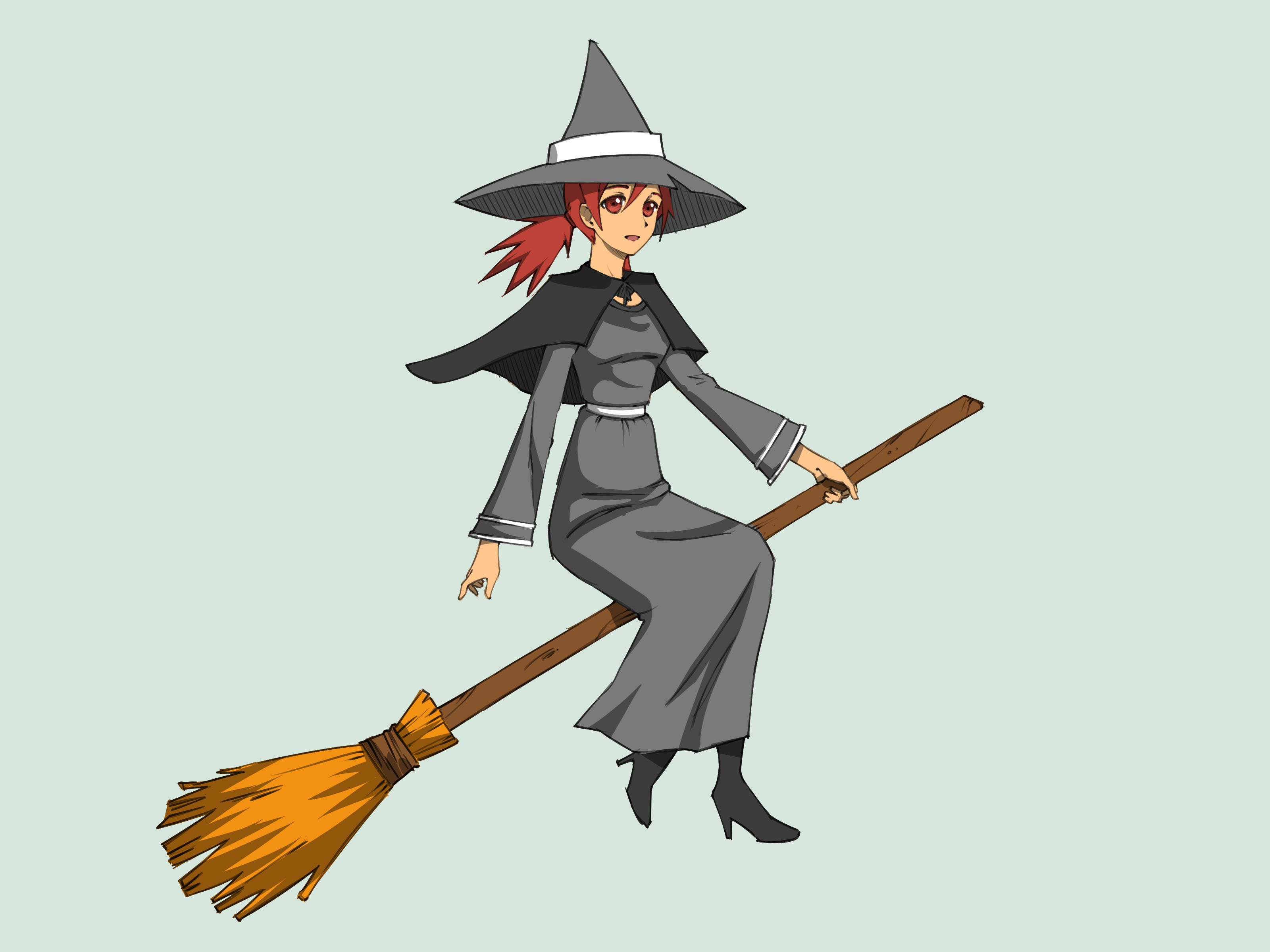 3200x2400 How To Draw A Witch (With Pictures)