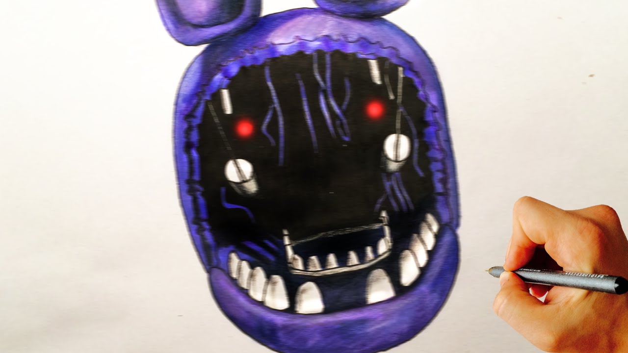 How To Draw Withered Toy Bonnie From Five Nights At F - vrogue.co