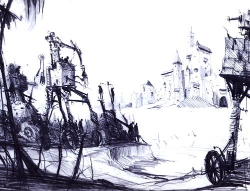 500x383 Wizards Pencil Drawing 4 Old School Dampd