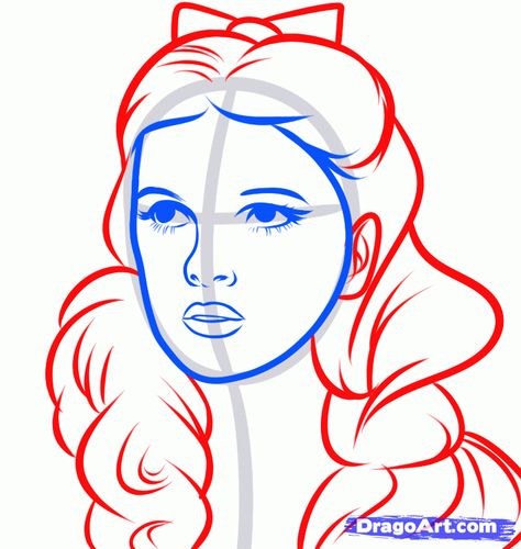 474x500 How To Draw Dorothy From The Wizard Of Oz How To Draw Judy